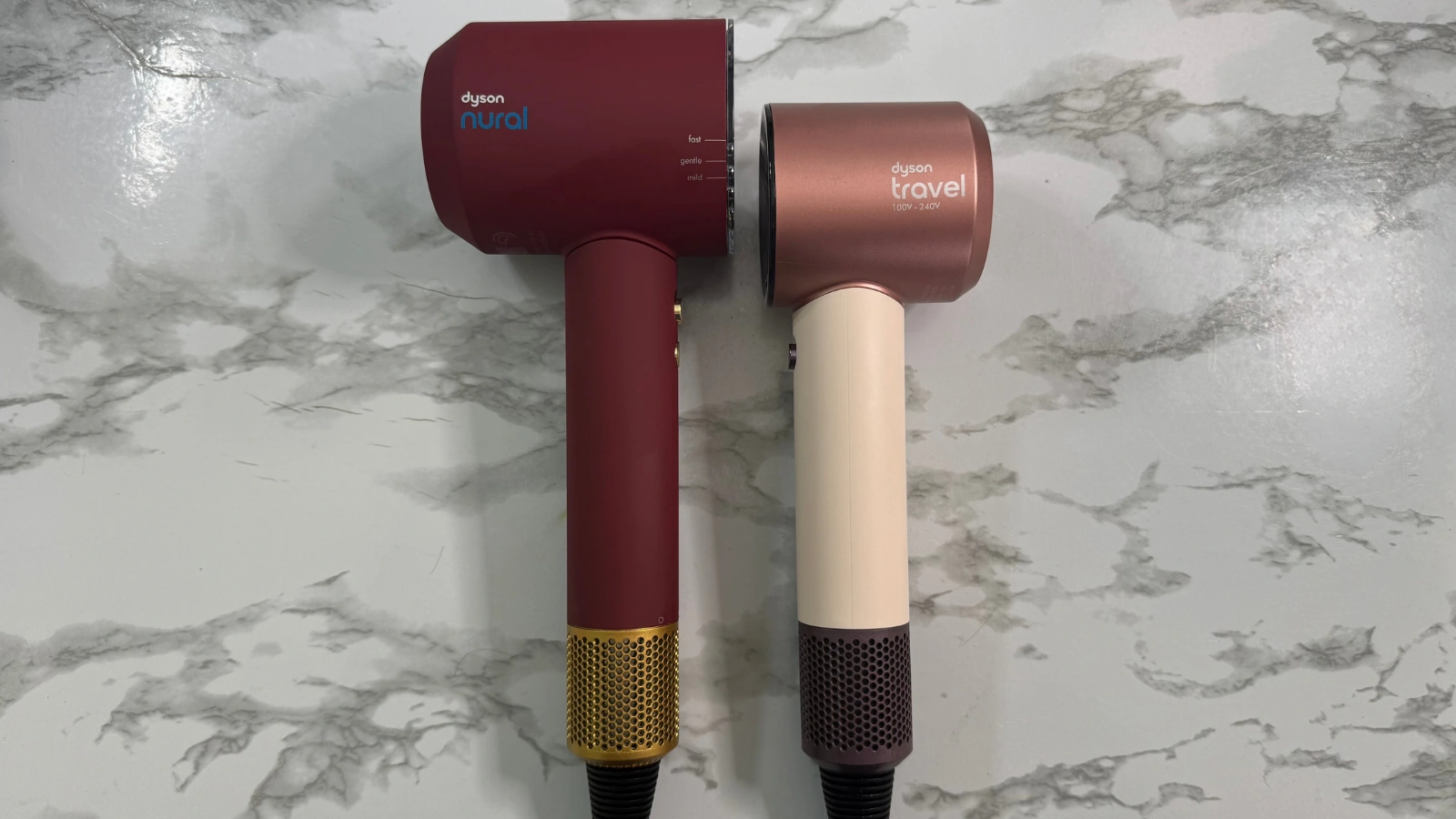 Trying out the new Dyson Supersonic Travel hair dryer
